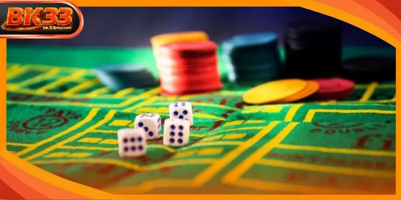 A detailed view of the digital betting interface for dice